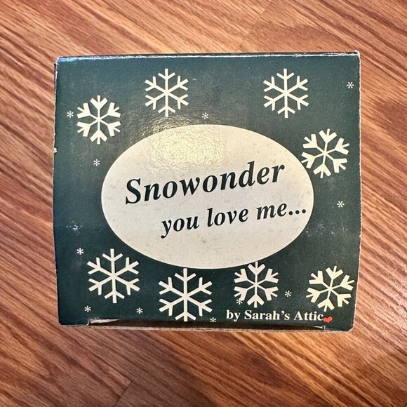 Snowonders by Sara's Attic "Birthday Bash" figure - Picture 10 of 10